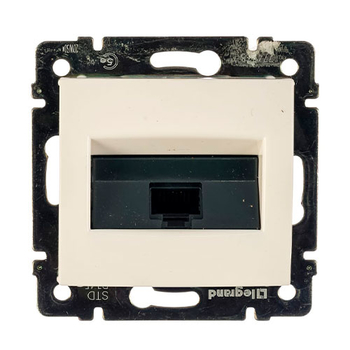 Информационная розетка Legrand Valene RJ45 UTP 5 кат 1 выход б/з белая - Электрика, НВА - Выключатели и розетки - Розетки - . Магазин оборудования для автономного и резервного электропитания Ekosolar.ru в Казани