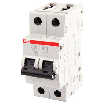 Автоматический выключатель ABB S202 2P 40А (С) 6kA - Электрика, НВА - Модульное оборудование - Автоматические выключатели - . Магазин оборудования для автономного и резервного электропитания Ekosolar.ru в Казани