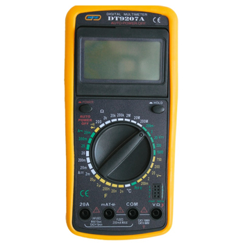 Мультиметр DT 9207 Энергия - Электрика, НВА - Измерительный инструмент - Мультимеры - . Магазин оборудования для автономного и резервного электропитания Ekosolar.ru в Казани