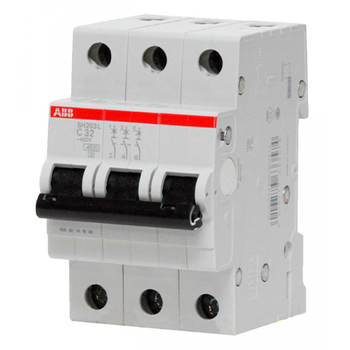 Автоматический выключатель ABB SH203L 3P 63А (С) 4,5 kA - Электрика, НВА - Модульное оборудование - Автоматические выключатели - . Магазин оборудования для автономного и резервного электропитания Ekosolar.ru в Казани