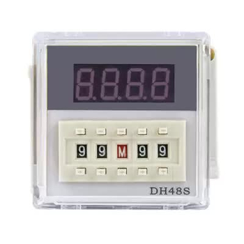 Реле времени цифровое 220V DH48S-2Z AC Энергия - Электрика, НВА - Реле, автоматизация и управление - Реле времени - . Магазин оборудования для автономного и резервного электропитания Ekosolar.ru в Казани
