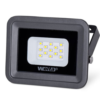 Светодиодный прожектор WOLTA WFL-10W/06W серый 5500K 10Вт SMD IP65 850Лм - Светильники - Прожекторы - . Магазин оборудования для автономного и резервного электропитания Ekosolar.ru в Казани