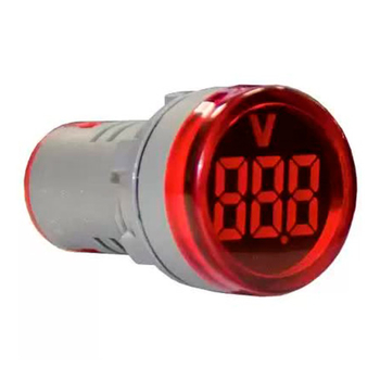 Индикатор значения напряжения AD22-RV красный Энергия - Электрика, НВА - Устройства управления и сигнализации - Сигнальная аппаратура - . Магазин оборудования для автономного и резервного электропитания Ekosolar.ru в Казани