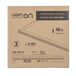 Панель ультратонкая светодиодная LightPhenomenON LT-UTP-01-IP40-40W-4000К - Светильники - Для общественных зданий - . Магазин оборудования для автономного и резервного электропитания Ekosolar.ru в Казани