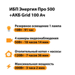 ИБП для котла Энергия Про 500 + Аккумулятор Grid 100 Ah 12 v (300Вт - 182мин) - ИБП и АКБ - ИБП для котлов - . Магазин оборудования для автономного и резервного электропитания Ekosolar.ru в Казани