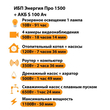 ИБП Энергия Про 1500 + Аккумулятор S 100 Ач - 12В (1100Вт - 50мин) - ИБП и АКБ - ИБП для котлов - . Магазин оборудования для автономного и резервного электропитания Ekosolar.ru в Казани