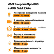 ИБП для котла Энергия Про 800 + Аккумулятор Grid 55 Ah 12 v (500Вт - 60мин) - ИБП и АКБ - ИБП для котлов - . Магазин оборудования для автономного и резервного электропитания Ekosolar.ru в Казани